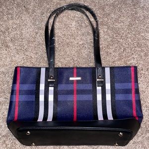 NEW ELIMPAUL Plaid Handbag